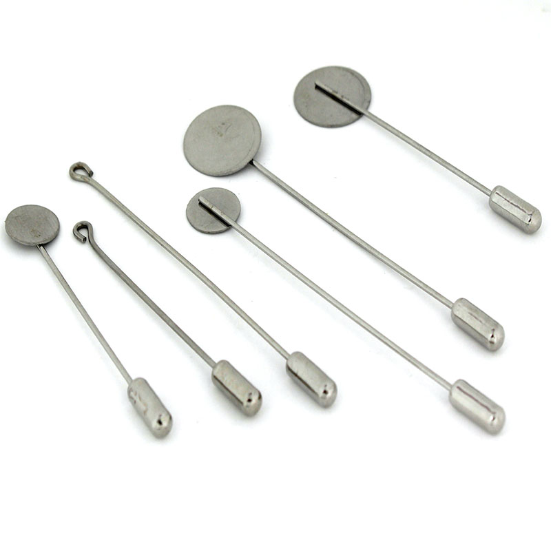 Men Accessories Wholesale - 10 قطع/مجموعة دبابيس بروش طويلة من