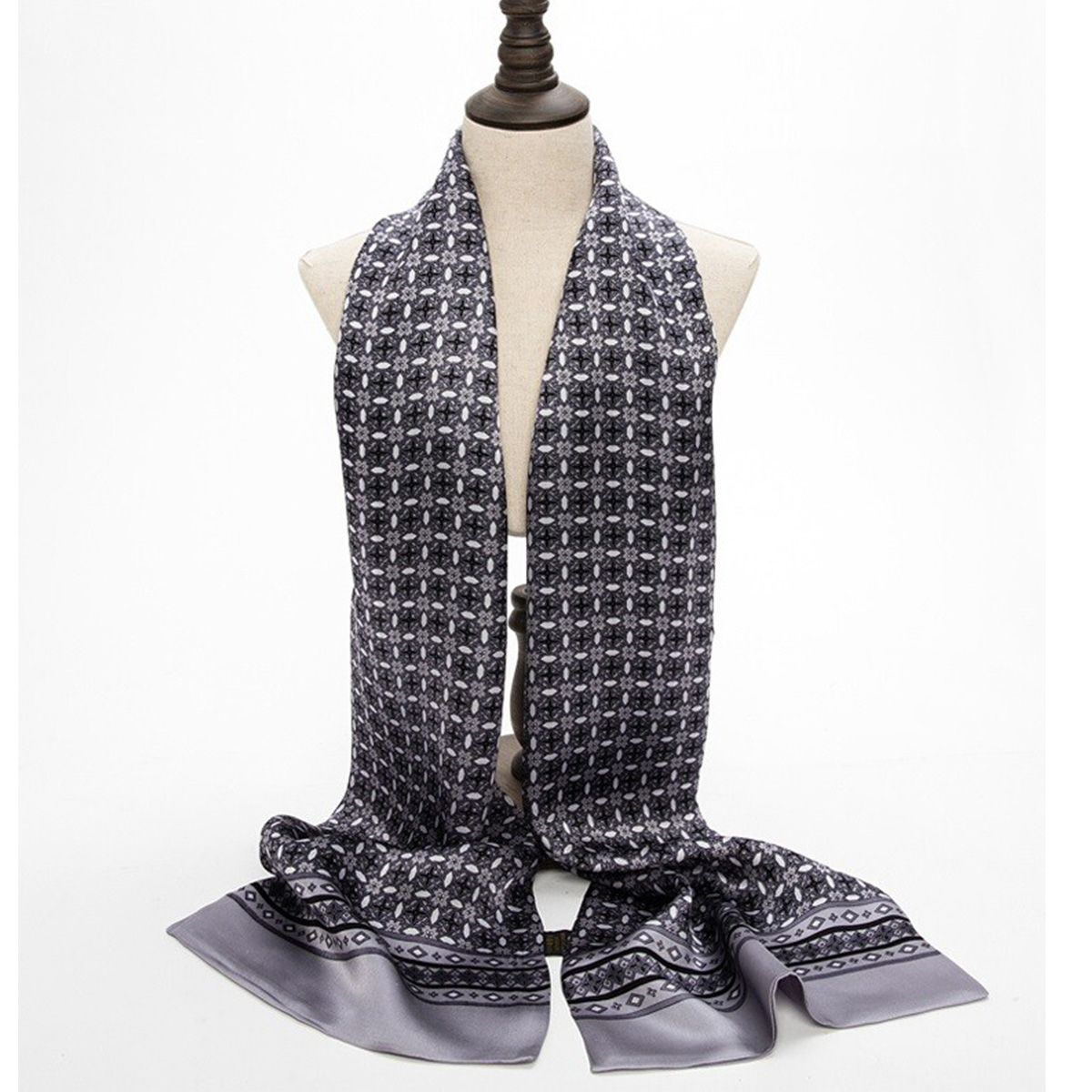 Men Accessories Sale - 2026 جديد وشاح حريري طبقة منديل