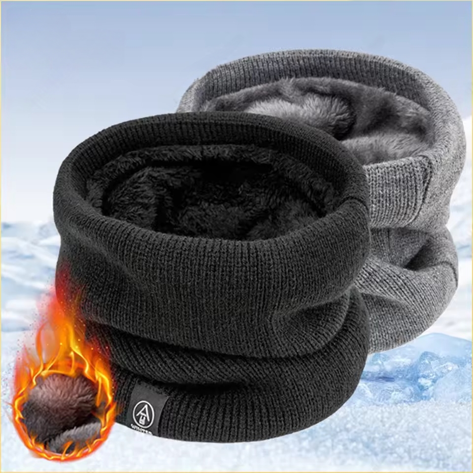 Men'S Accessories For Christmas - وشاح دافئ للرقبة في الشتاء مبطن