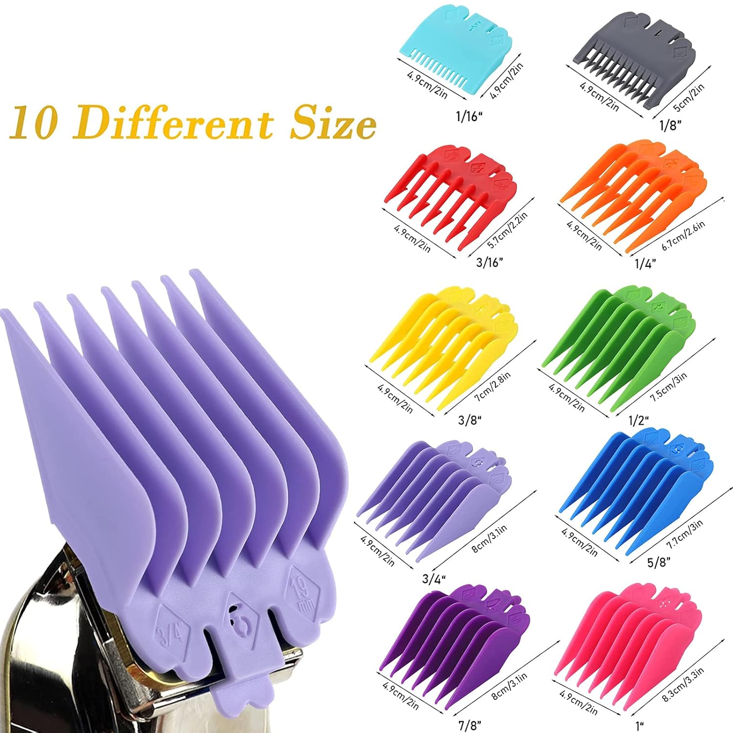 10 قطعة صالون نماذج متعددة مقص - مراجعة Men Accessories Guide وسعره