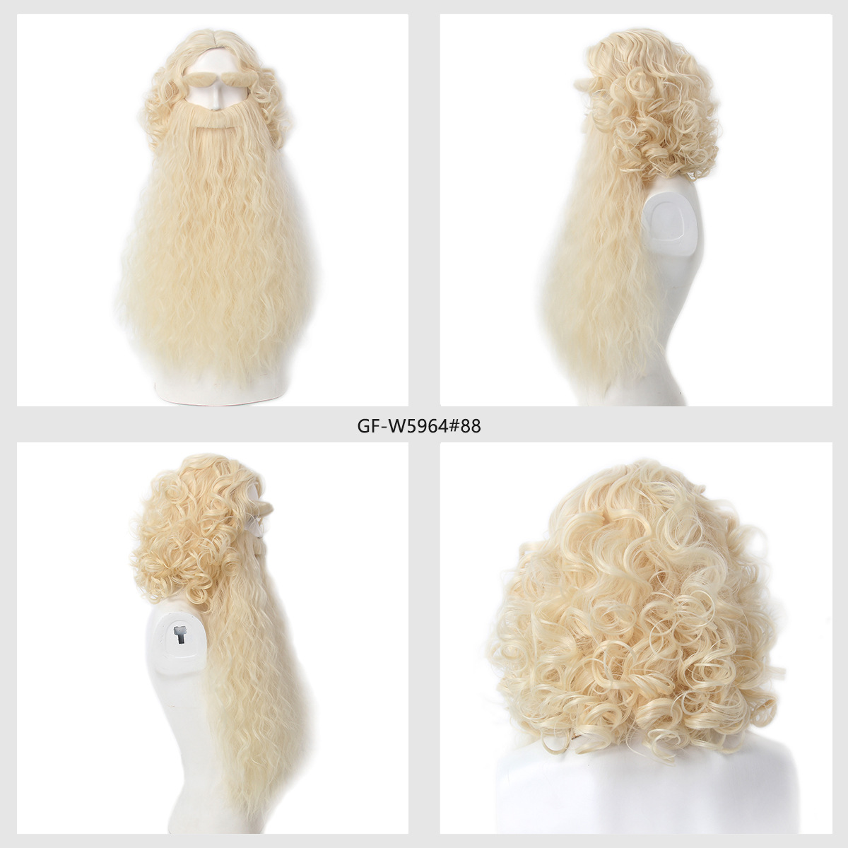 عيد الميلاد سانتا كلوز شعر مست - مراجعة Men'S Accessories For Christmas وسعره