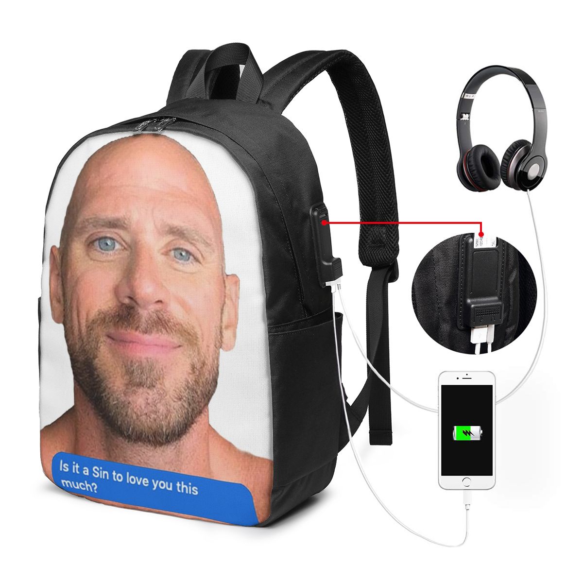 حقيبة ظهر جوني سينز فليرتي تكس - مراجعة Men Accessories For Travel وسعره