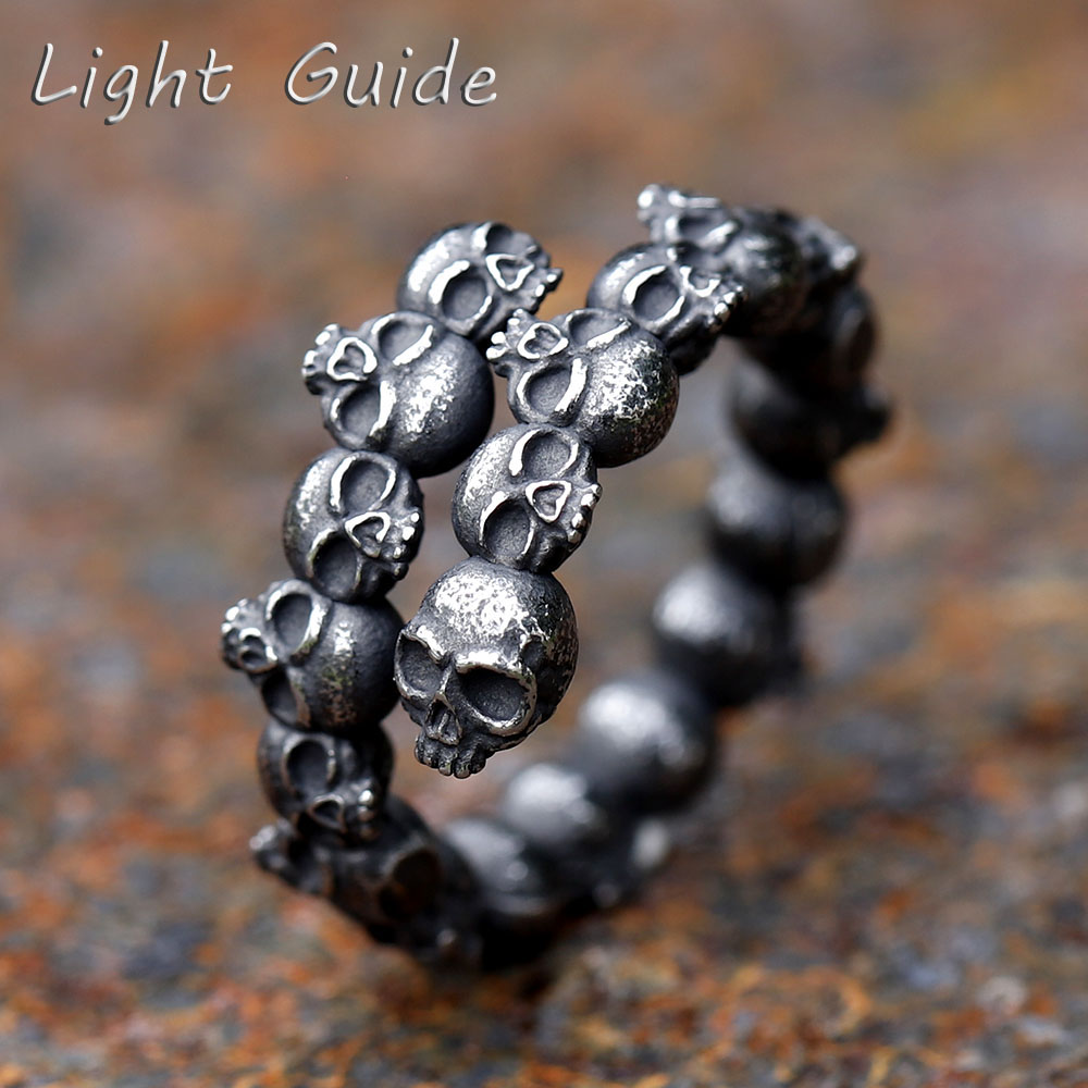 2023 جديد خمر القوطية الصلب ال - مراجعة Men Accessories Guide وسعره
